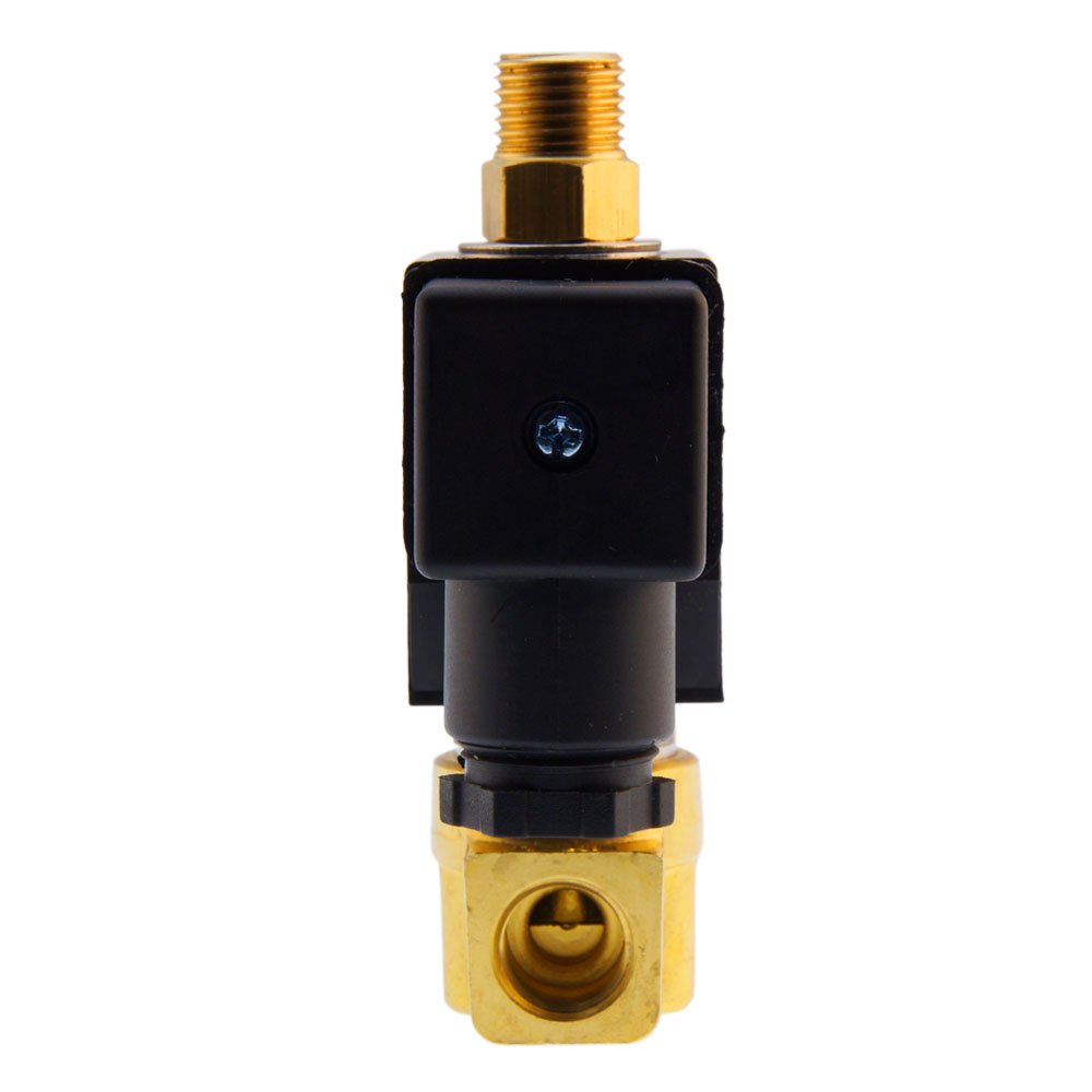 Electroválvula TW-DA 1/4'' 3/2 vías NC latón EPDM 0-5bar 24V AC