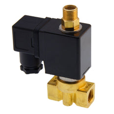 Válvula solenoide TW-DD 1/4'' 3/2 vías UN latón EPDM 0-2,5bar 12V DC