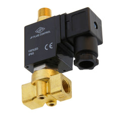 Electroválvula TW-DD 1/4'' 3/2 vías UN latón EPDM 0-2,5bar 24V DC