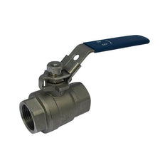 660 - G1/4'' Válvula de bola de 2 vías de acero inoxidable de paso total F/F