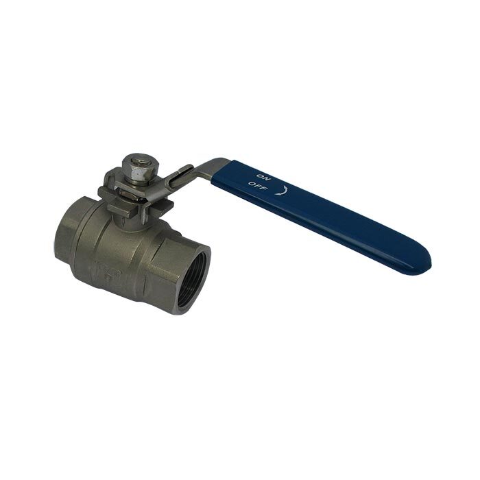 660 - G1/4'' Válvula de bola de 2 vías de acero inoxidable de paso total F/F