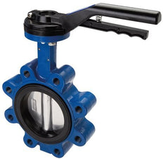 Válvula de mariposa PN12 DN100 (4 pulgadas) GG25-Acero inoxidable-EPDM (compuesto)