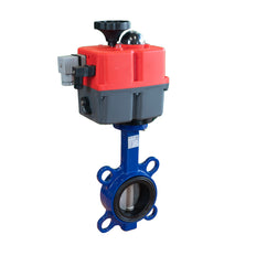 Electric Butterfly Valve DN80 24-240V AC/DC Wafer GGG40 EPDM Drinking water J+J