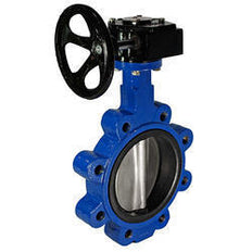 Válvula de mariposa de orejas DN80 (3 pulgadas) PN12-Acero inoxidable-EPDM (volante)