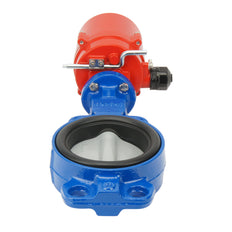 Válvula de mariposa electrica Wafer DN80 (3 pulgadas) 24VAC Acero inoxidable-Acero inoxidable-EPDM - BFLW