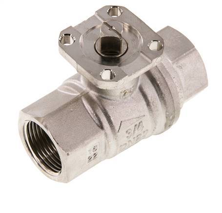 Válvula de bola de latón G3/4'' 2 vías ISO-Top PN40 - BL2BA