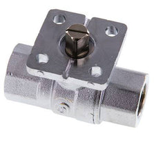 Válvula de bola de latón Rp3/8'' 2 vías ISO-Top PN40 - BL2BA