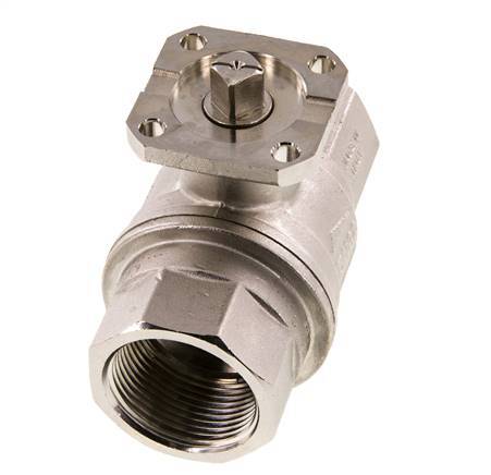 G1-1/4'' Válvula de bola de latón de 2 vías ISO-Top PN40 - BL2BA