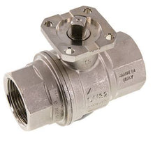 G1-1/4'' Válvula de bola de latón de 2 vías ISO-Top PN40 - BL2BA