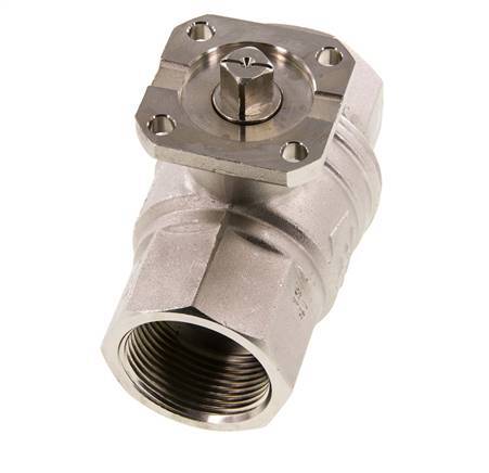 G1-1/4'' Válvula de bola de latón de 2 vías ISO-Top PN40 - BL2BA
