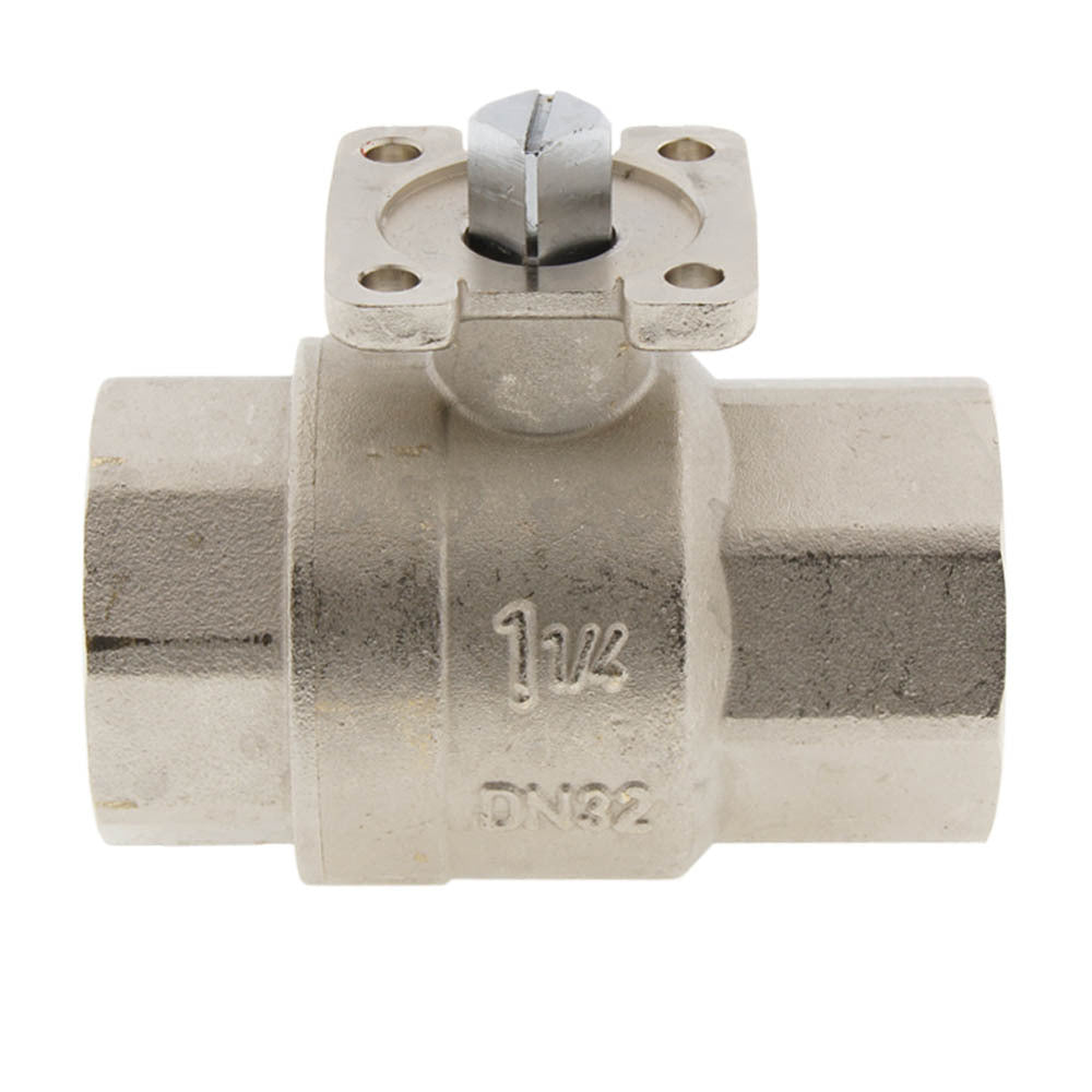 Válvula de bola de latón G3'' 2 vías ISO-Top PN25 - BL2BA