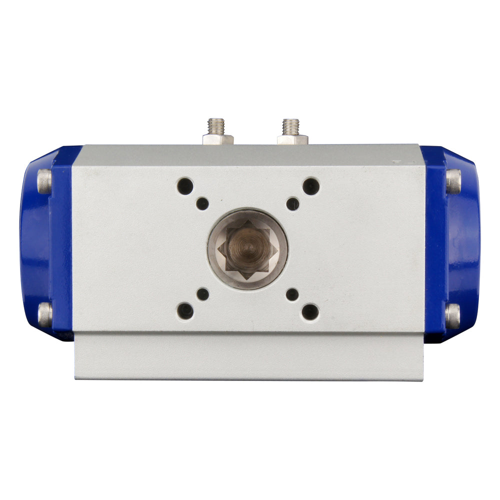 G2-1/2'' Válvula de bola neumática de latón de 2 vías cerrada por muelle - BL2BA