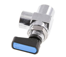Válvula de bola de latón compacta de 2 vías de 1/4 de pulgada