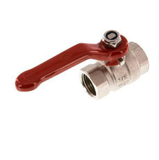Válvula de bola de 2 vías Rp1/2'' Latón PTFE/NBR 25 bar - BL2BM
