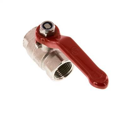 Válvula de bola de 2 vías Rp1/2'' Latón PTFE/NBR 25 bar - BL2BM