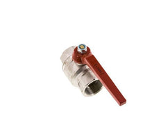 Válvula de bola de latón de 1-1/2 pulgadas sin silicona y de 2 vías