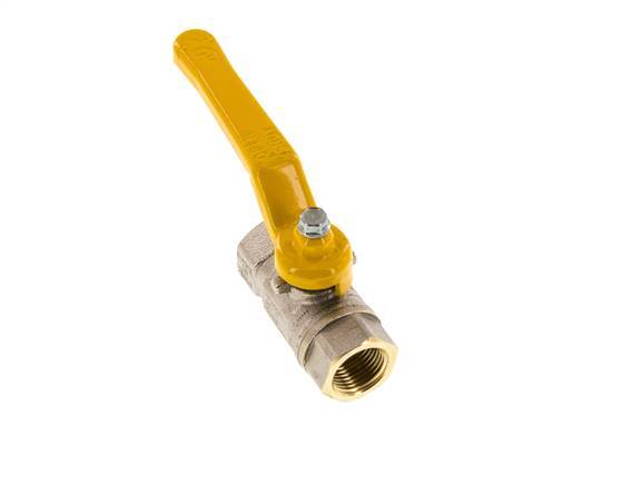 Válvula de bola de latón de 2 vías para gas de 3/8 pulgadas Rp