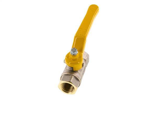 Válvula de bola de latón de 2 vías para gas de 3/8 pulgadas Rp