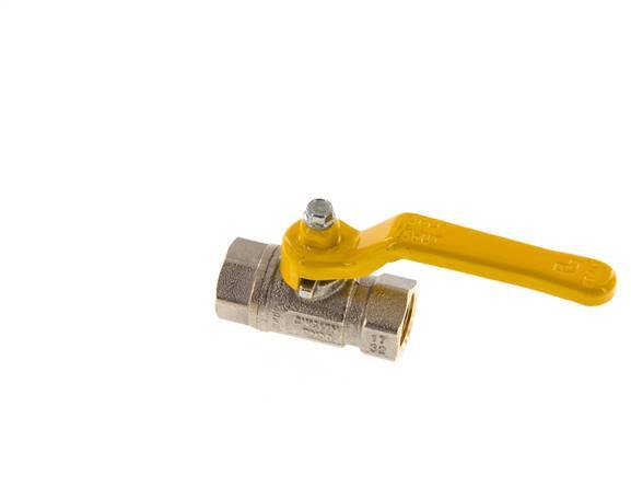 Válvula de bola de latón de 2 vías para gas de 3/8 pulgadas Rp