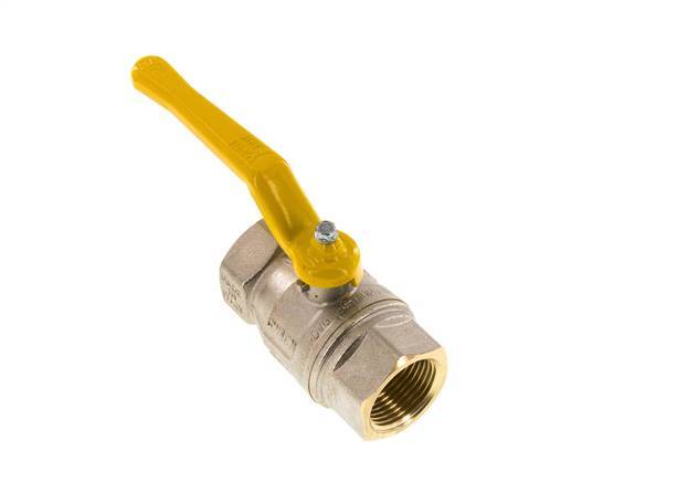 Válvula de bola de latón de 2 vías para gas de 1 pulgada Rp