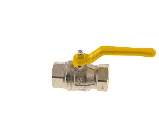 Válvula de bola de latón de 2 vías para gas de 1 pulgada Rp