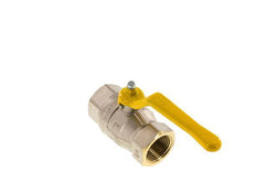Válvula de bola de latón de 2 vías para gas de 1 pulgada Rp