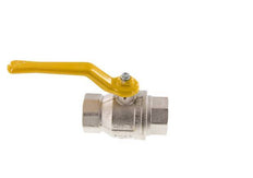Válvula de bola de latón de 2 vías para gas Rp 1 1/2 pulgadas
