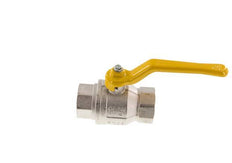 Válvula de bola de latón de 2 vías para gas Rp 1 1/2 pulgadas