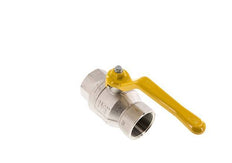 Válvula de bola de latón de 2 vías para gas Rp 1 1/2 pulgadas