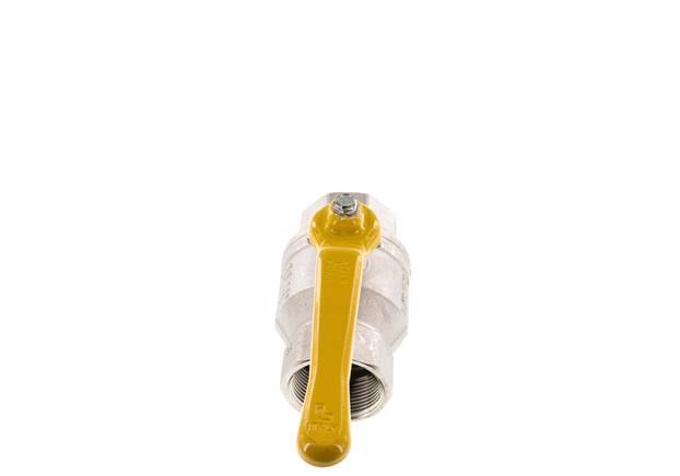 Válvula de bola de latón de 2 vías para gas Rp 1 1/2 pulgadas