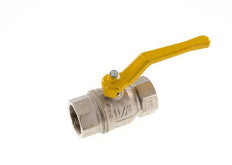 Válvula de bola de latón de 2 vías para gas Rp 1 1/4 pulgadas