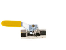 Válvula de bola de latón de 2 vías para oxígeno Rp 3/8 pulgadas