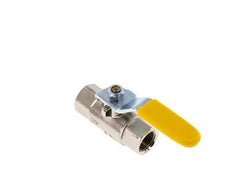 Válvula de bola de latón de 2 vías para oxígeno Rp 3/8 pulgadas