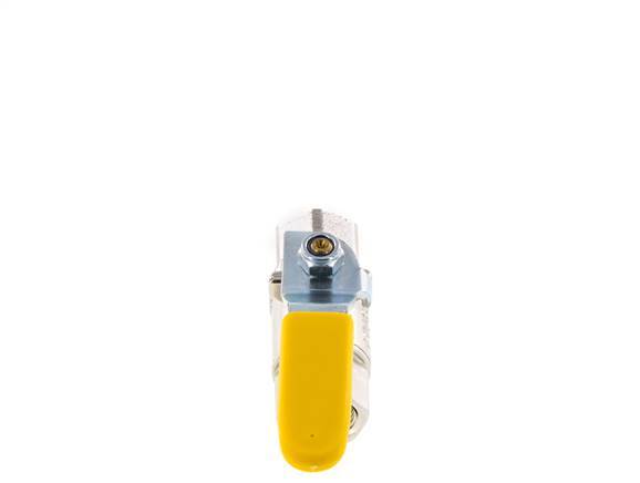 Válvula de bola de latón de 2 vías para oxígeno Rp 3/8 pulgadas