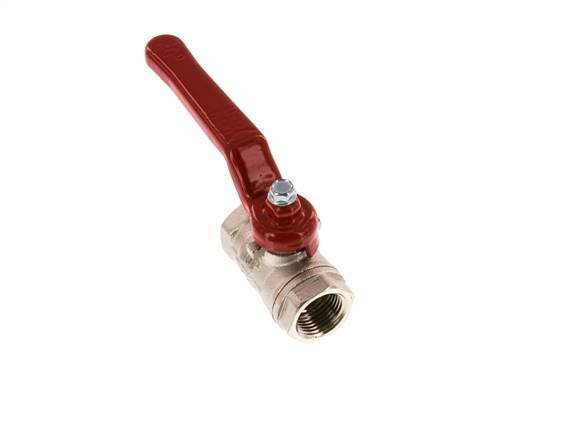 G Válvula de bola de latón compacta de 2 vías de 3/8 pulgadas