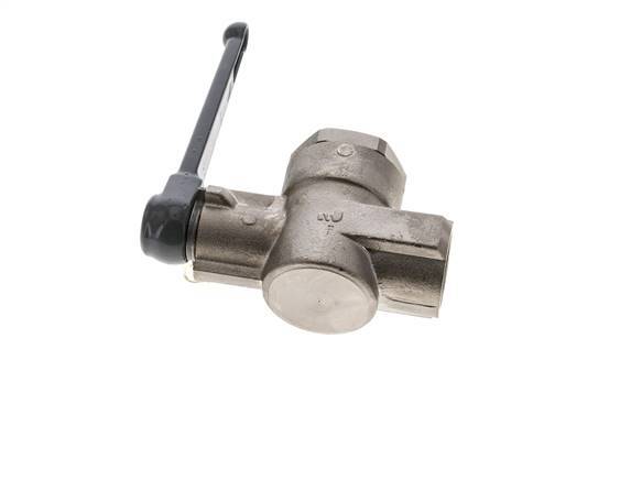 Válvula de bola de latón de 2 vías de 3/4 de pulgada