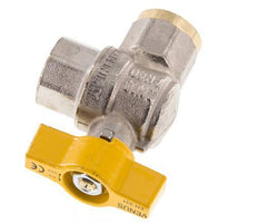 Válvula de bola de latón de 2 vías para gas de 1/2 pulgada