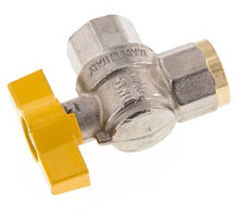 Válvula de bola de latón de 2 vías para gas de 1/2 pulgada