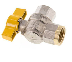 Válvula de bola de latón de 2 vías para gas de 1/2 pulgada