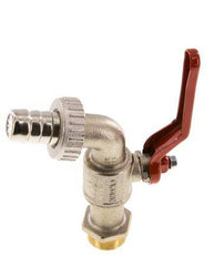 Válvula de bola de latón de 2 vías para grifo G 3/4 pulgadas