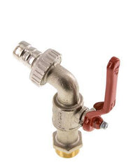 Válvula de bola de latón de 2 vías para grifo G 3/4 pulgadas