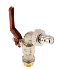 Válvula de bola de latón de 2 vías para grifo G 3/4 pulgadas