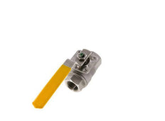 Válvula de bola de acero inoxidable de 2 vías para gas Rp 1/2 pulgadas