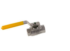 Válvula de bola de acero inoxidable de 2 vías para gas Rp 1/2 pulgadas