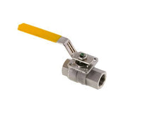 Válvula de bola de acero inoxidable de 2 vías para gas Rp 1/2 pulgadas