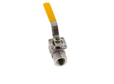 Válvula de bola de acero inoxidable de 2 vías para gas Rp 1/2 pulgadas