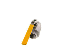 Válvula de bola de acero inoxidable de 1-1/2 pulgadas para gas de 2 vías