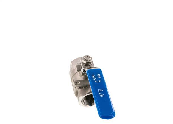 G Válvula de bola de 2 vías de acero inoxidable de 3/4 de pulgada