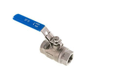 G Válvula de bola de 2 vías de acero inoxidable de 3/4 de pulgada