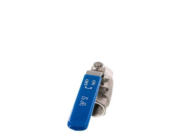 G Válvula de bola de acero inoxidable de 1 pulgada y 2 vías